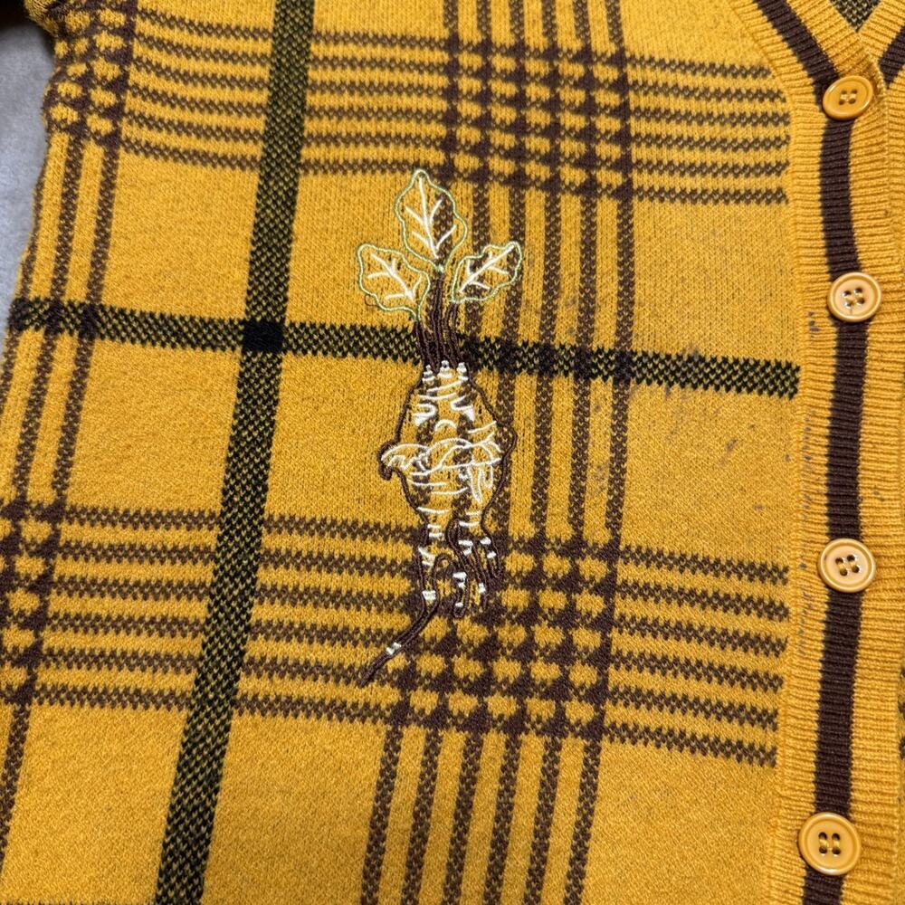 Harry Potter Women's Small Loyal Hufflepuff Cardigan Sweater Boxed Lunch - Picture 10 of 13